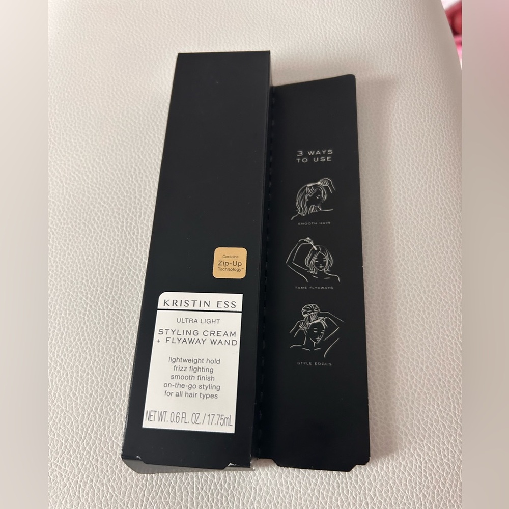 Kristin Ess Ultra Light Styling Cream with Flyaway Wand